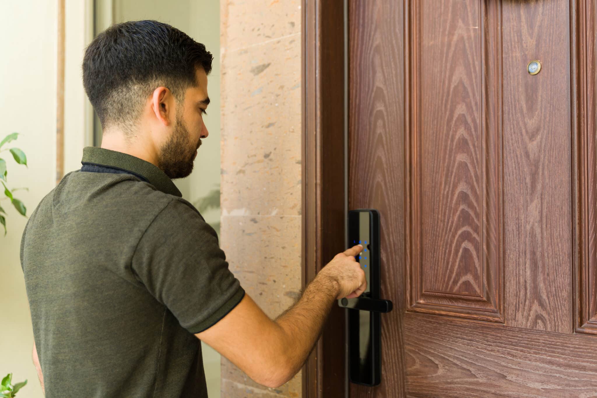 Smart Door Hardware.