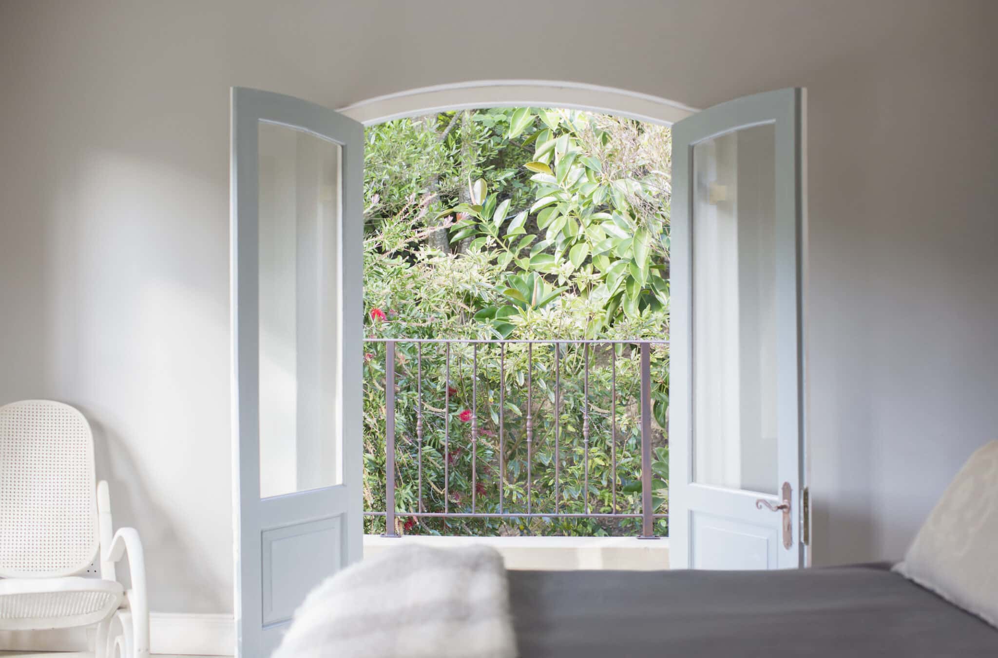 French Doors bedroom