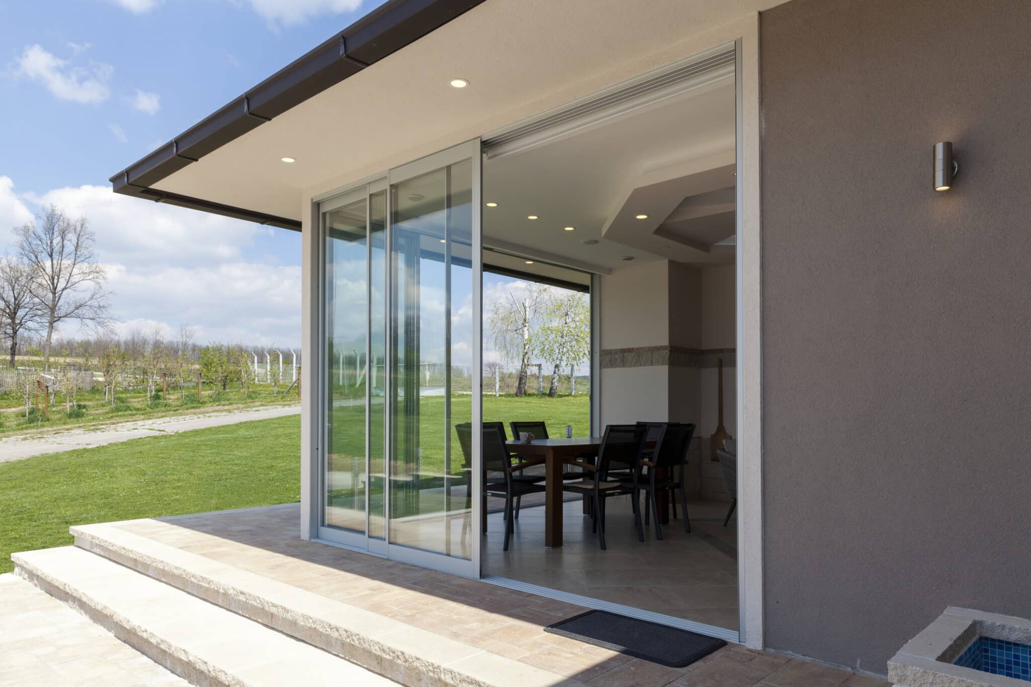 French doors sliding door