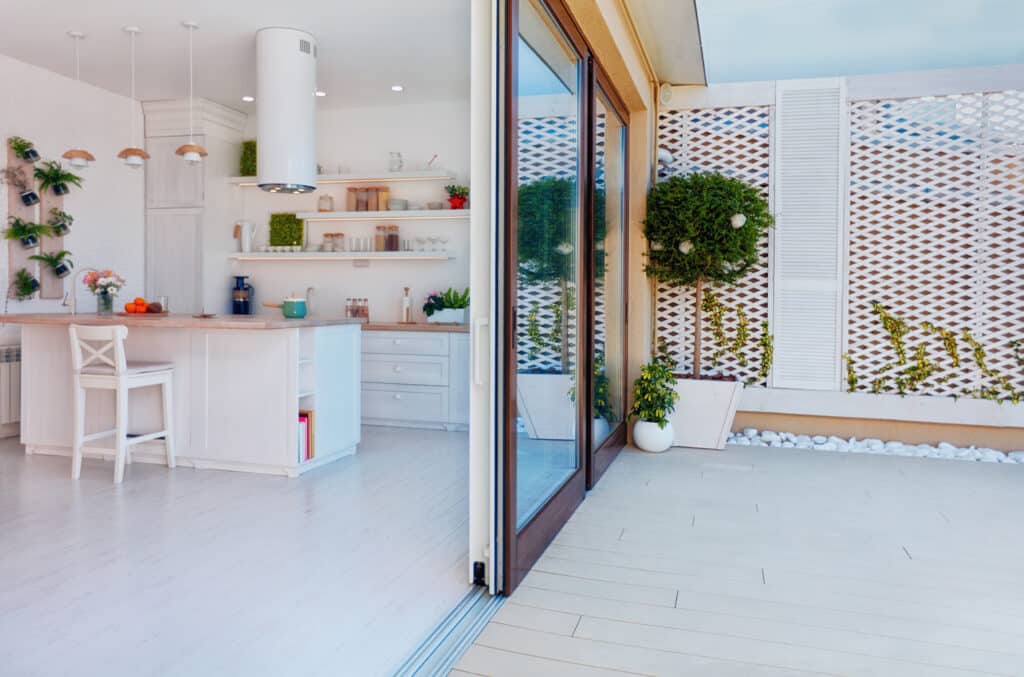 Glass Patio Doors.