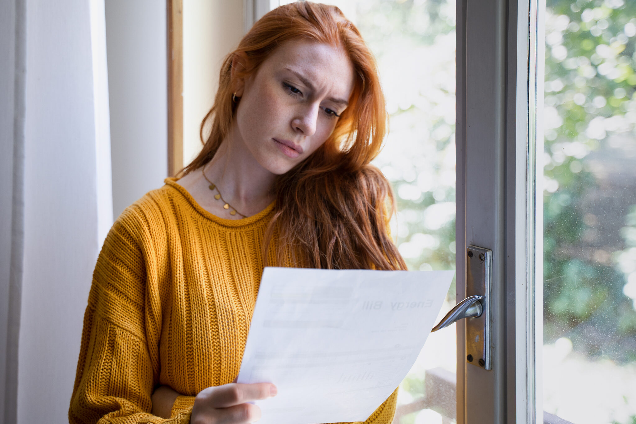 Worn-out window frames may lead to higher energy bills.