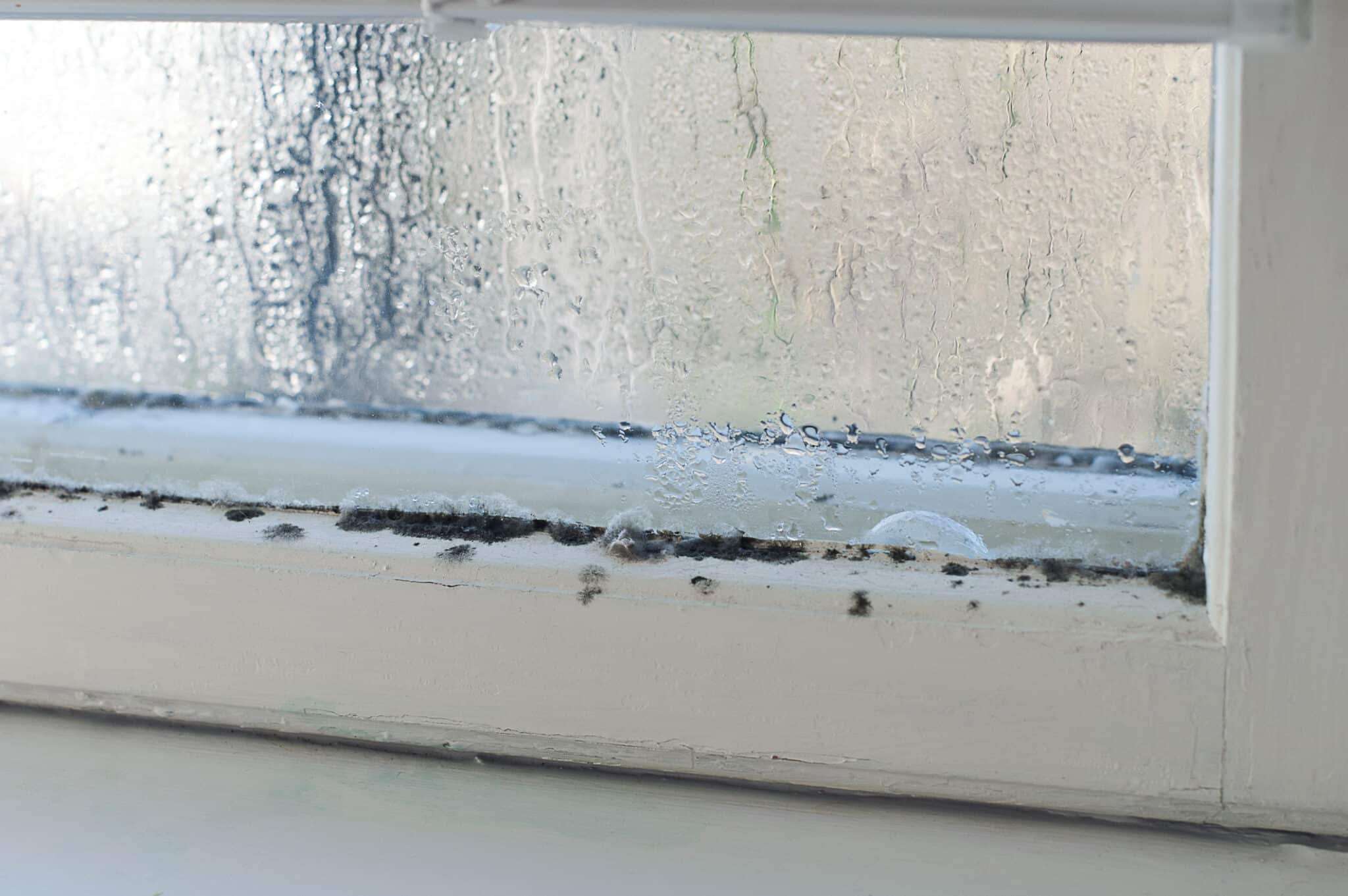 Worn-out Window Frames.