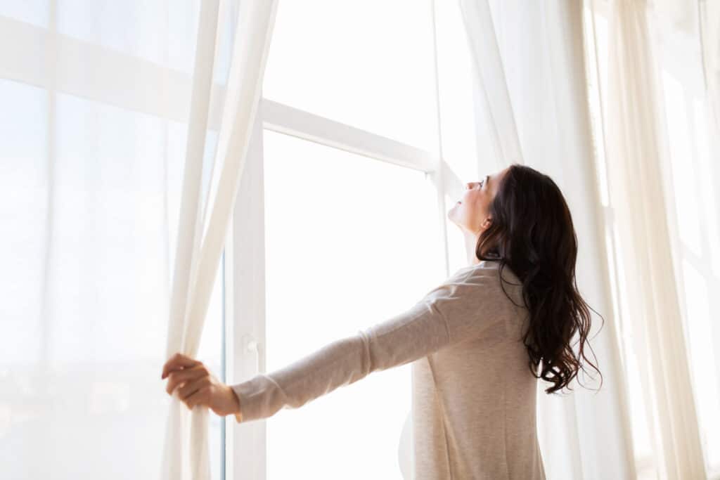 Winter Window Treatments.