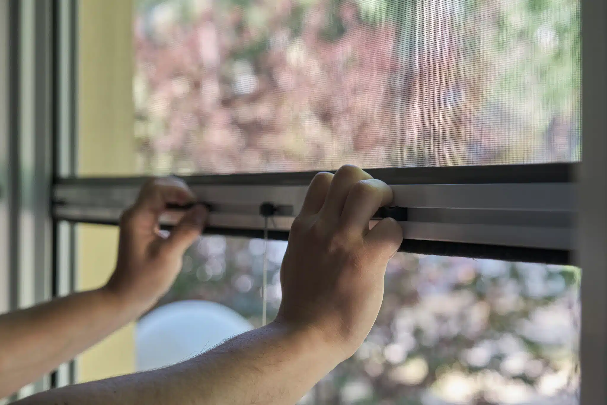 Adjustable Window Screens.