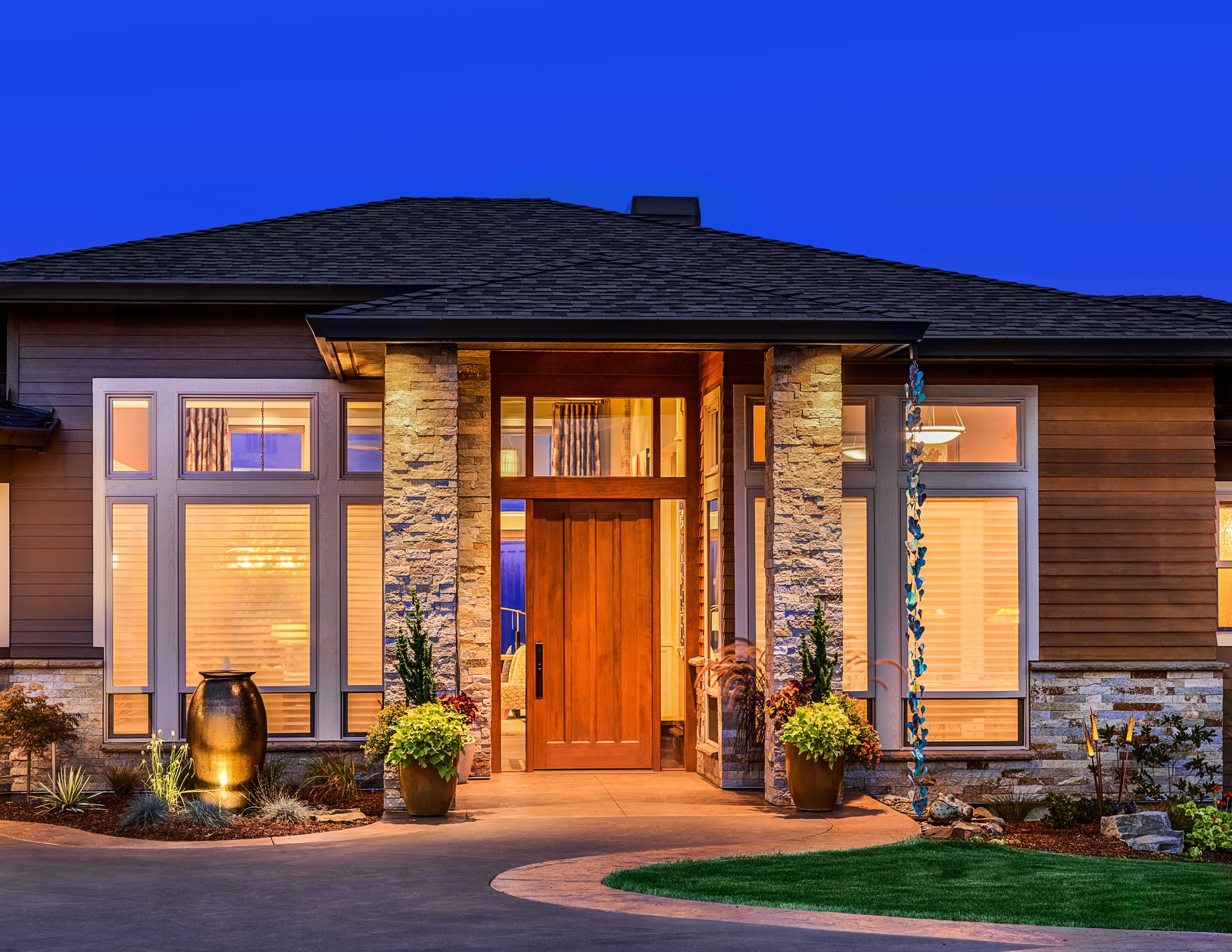 Oversized Front Doors